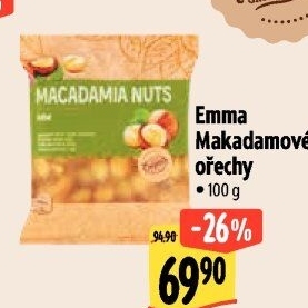 Makadamové ořechy Emma