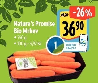 Mrkev bio Nature'