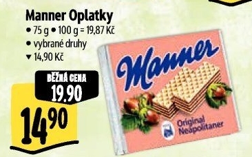 Oplatky Manner