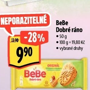 Sušenky BeBe Dobré ráno Opavia