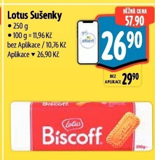 Sušenky Biscoff Lotus