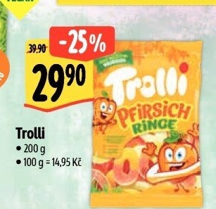 Želé bonbony Trolli