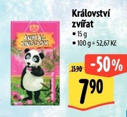 Čokoláda Animal Kingdom Kraš