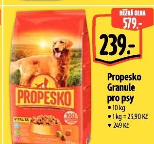 Granule pro psy Propesko