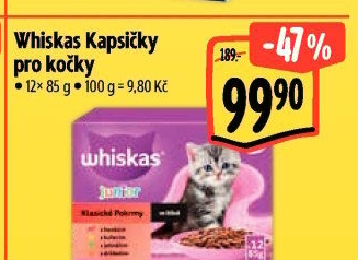 Kapsičky pro kočky Whiskas