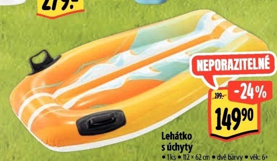 Nafukovací lehátko