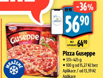 Pizza mražená Guseppe Dr. Oetker
