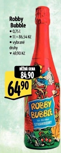 Sekt nealkoholický dětský Robby Bubble