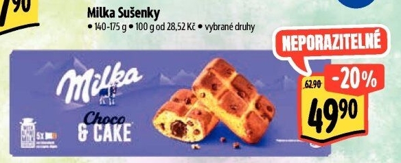 Sušenky Milka