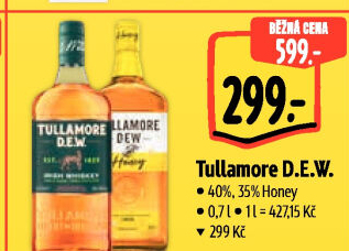 Whiskey irská Tullamore Dew