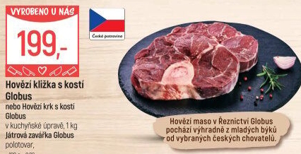 Hovězí kližka s kostí Globus