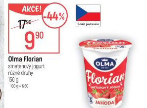 Jogurt smetanový Florian Olma