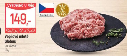 Vepřové mleté maso Globus