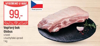 Vepřový bok s kostí Globus