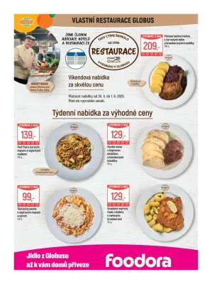 akční leták Globus 28.5.2025-3.6.2025