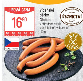 Párky vídeňské Globus