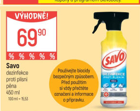 Pěna proti plísním Savo