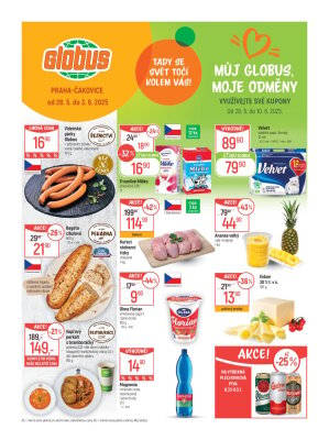 akční leták Globus 28.5.2025-3.6.2025