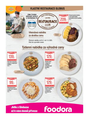 akční leták Globus 28.5.2025-3.6.2025