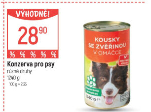 Konzerva pro psy Korrekt
