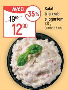 Salát a la krab s jogurtem