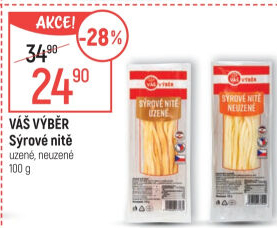 Sýrové nitě Váš výběr