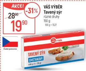Tavený sýr Váš Výběr