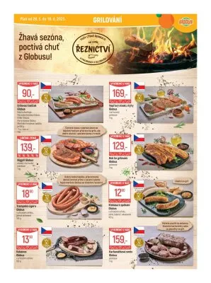 akční leták Globus 28.5.2025-3.6.2025