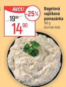 Bagetová vajíčková pomazánka