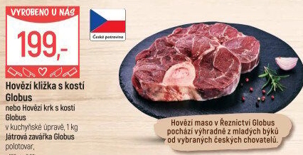 Hovězí kližka s kostí Globus