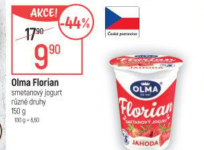 Jogurt smetanový Florian Olma