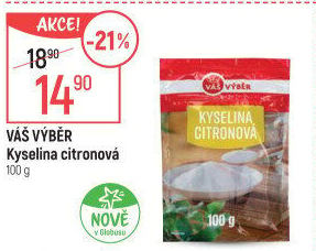 Kyselina citronová Váš Výběr