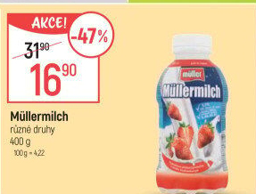 Nápoj mléčný Müllermilch Müller