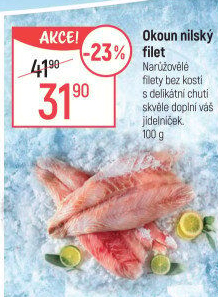 Okoun nilský filety