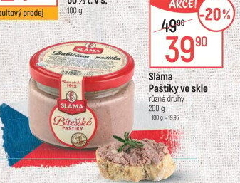 Paštika babiččina Sláma