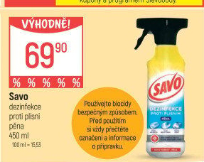 Pěna proti plísním Savo