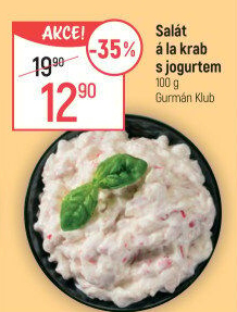 Salát a la krab s jogurtem