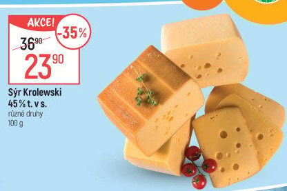 Sýr Krolewski 45% Milkpol