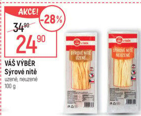 Sýrové nitě Váš výběr