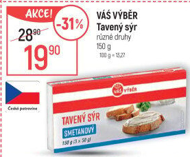 Tavený sýr Váš Výběr