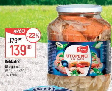 Utopenci delikates Viva