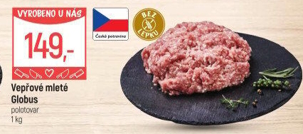 Vepřové mleté maso Globus