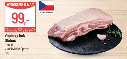 Vepřový bok s kostí Globus