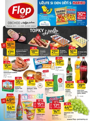 akční leták FLOP TOP 28.5.2025-3.6.2025