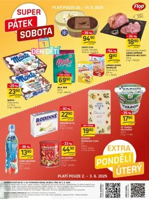 akční leták FLOP TOP 28.5.2025-3.6.2025