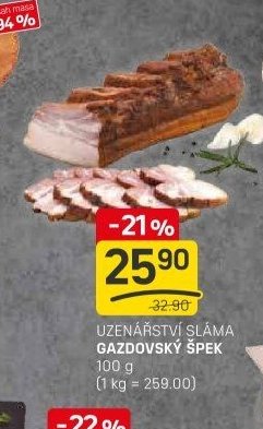 UZENÁŘSTVÍ SLÁMA GAZDOVSKÝ ŠPEK