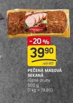 PEČENÁ MASOVÁ SEKANÁ