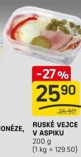 Ruské vejce v aspiku