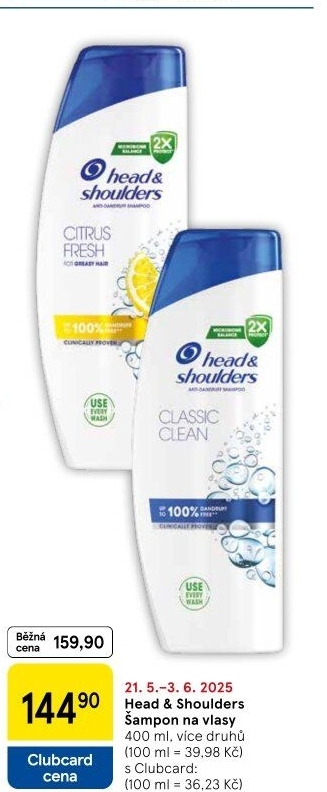 Šampon proti lupům Head&