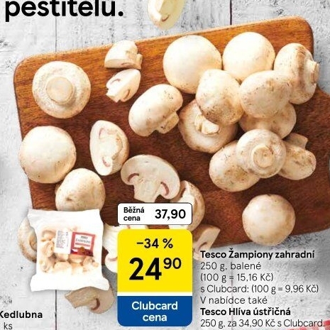 Žampiony zahradní Tesco